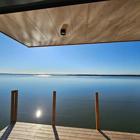 Na Wodzie, Apartamenty, Houseboat, Jezioro Bukowo, Mierzeja 