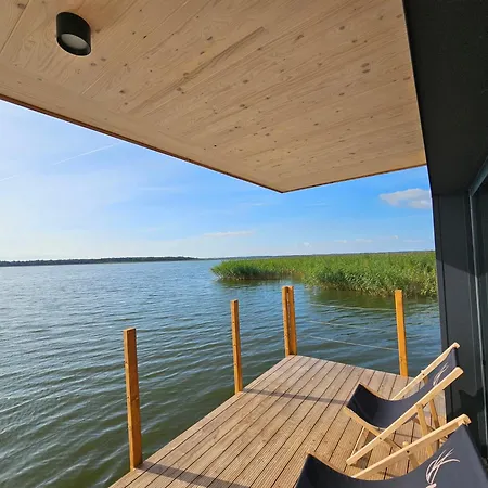 Na Wodzie, Apartamenty, Houseboat, Jezioro Bukowo, Mierzeja 