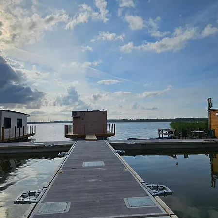 Na Wodzie, Apartamenty, Houseboat, Jezioro Bukowo, Mierzeja 