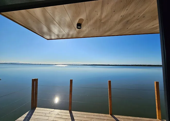 Na Wodzie, Apartamenty, Houseboat, Jezioro Bukowo, Mierzeja Natura Dąbkowice 5g Apartament