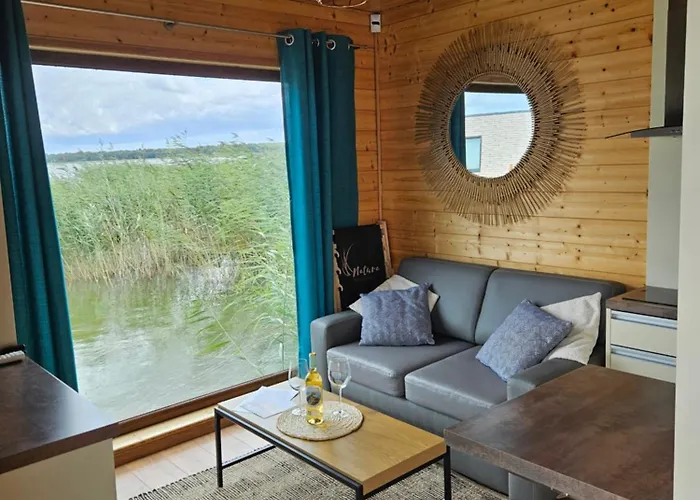 Na Wodzie, Apartamenty, Houseboat, Jezioro Bukowo, Mierzeja Natura Dąbkowice 5g