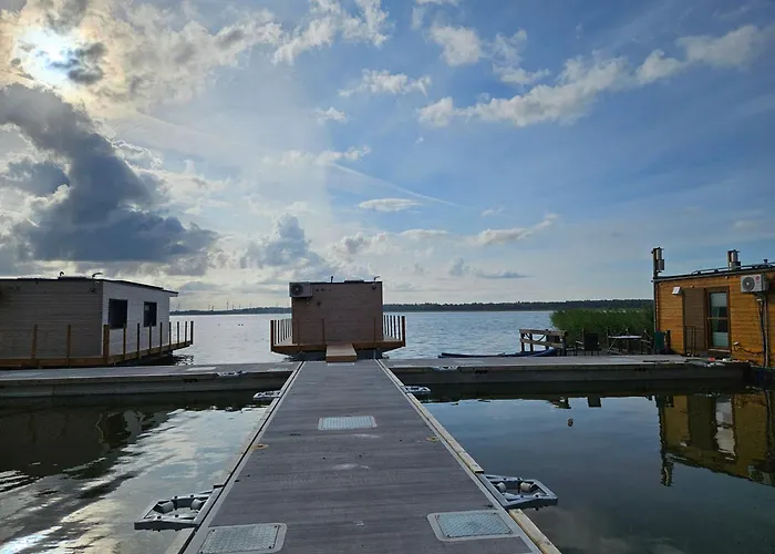 Na Wodzie, Apartamenty, Houseboat, Jezioro Bukowo, Mierzeja Natura Dąbkowice 5g Apartament Dąbki
